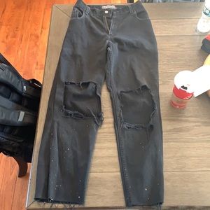 Levi’s Silvertab ripped custom jeans 34/34
